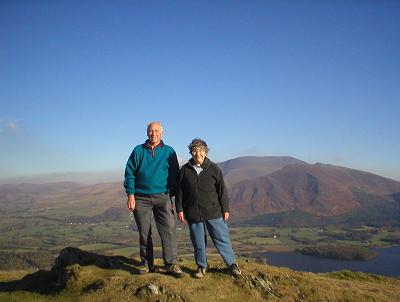 Nigels parents Molly and Keith (pic courtesy of Sarah)
