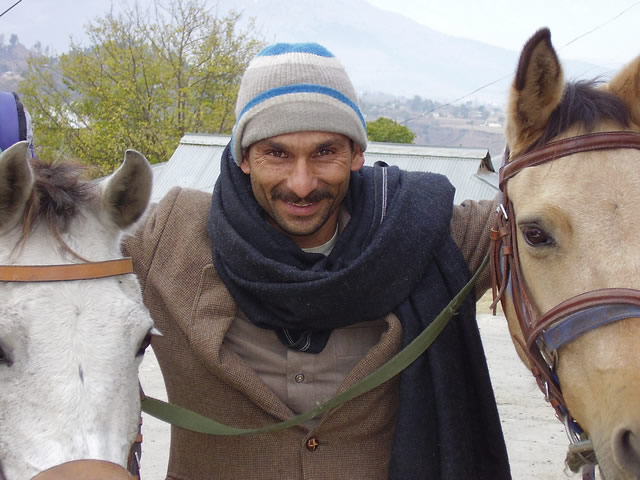 Manzoor was my guide over the old mule trails from Balakot to Mansehra
