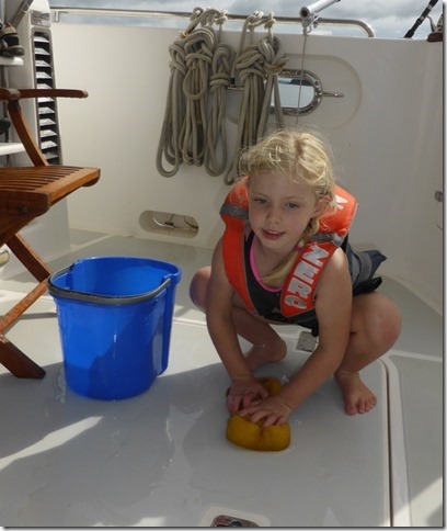 kate cleaning