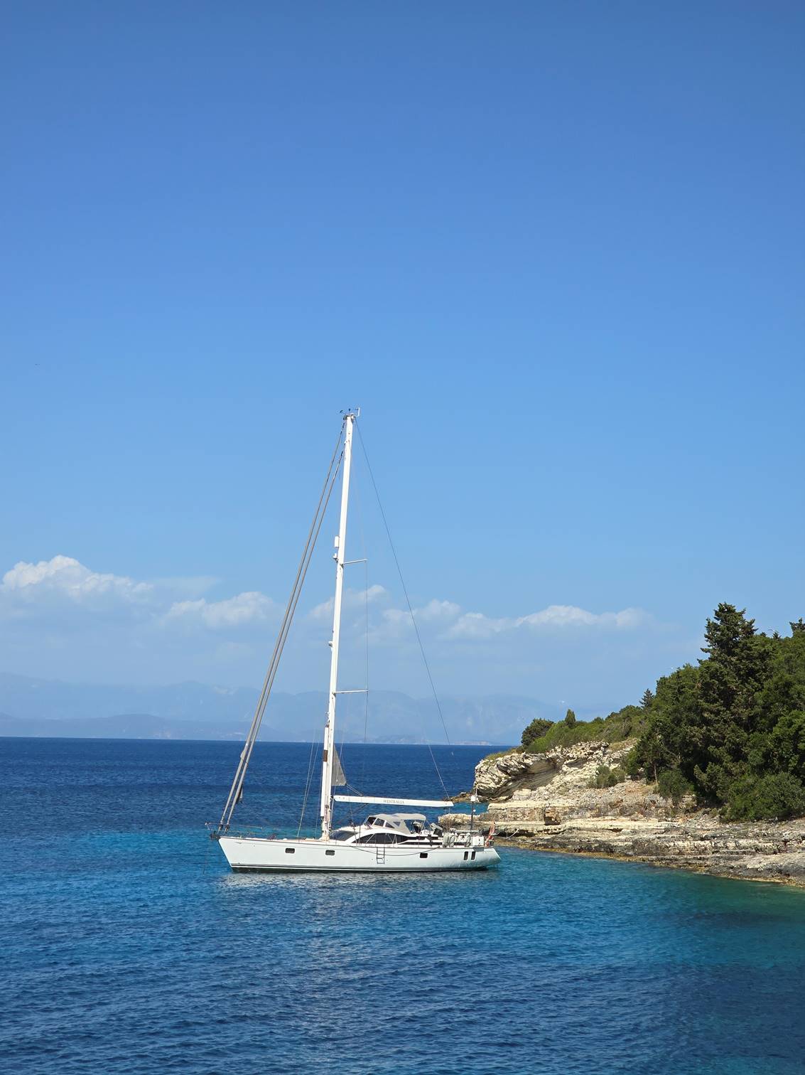 A sailboat in the water

Description automatically generated
